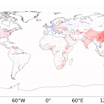 Global 1-km present and future hourly anthropogenic heat flux